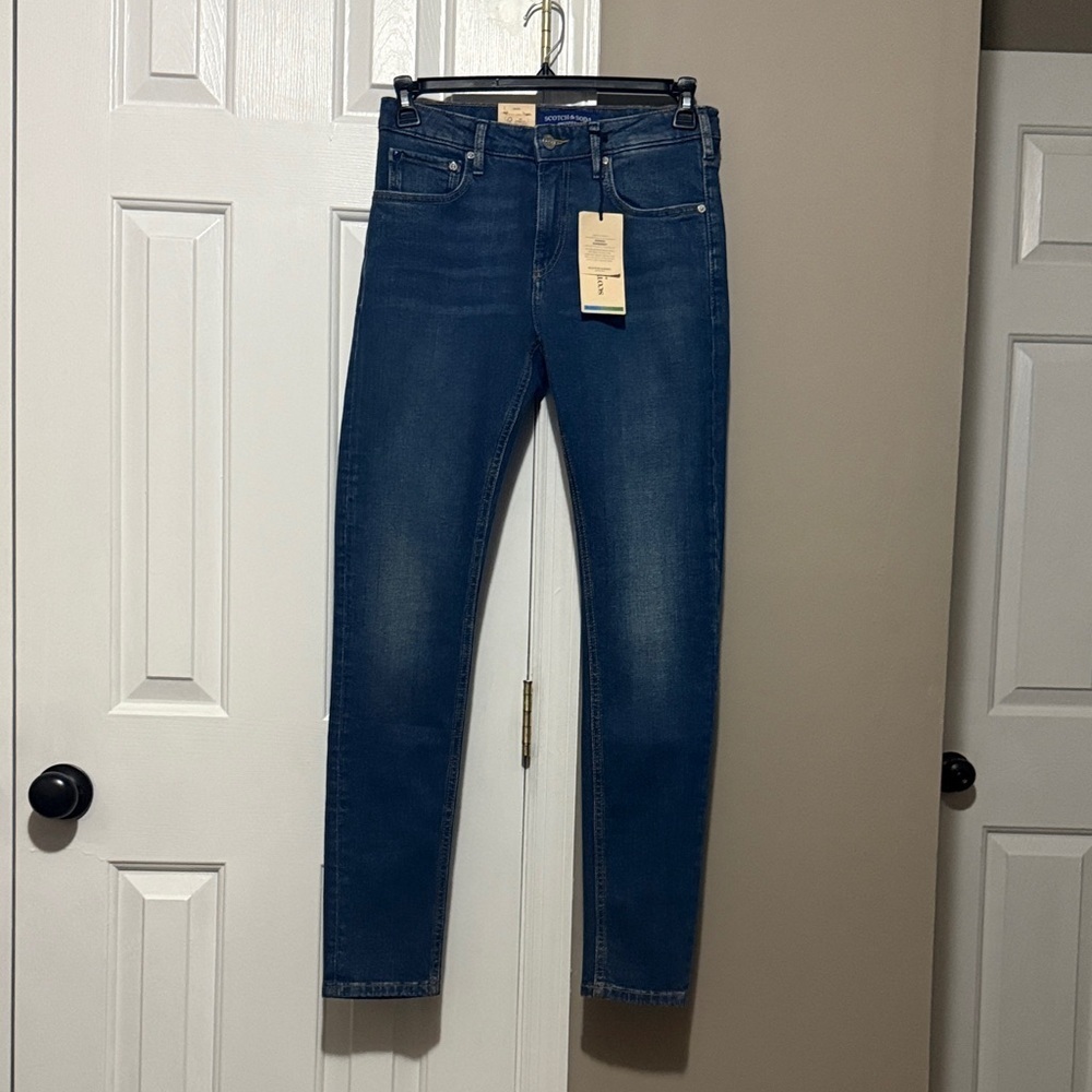 Scotch & Soda Men's Dark Blue Slim Jeans Men’s 29x32 NWT - Picture 1 of 6
